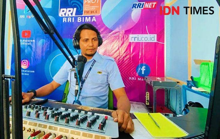 Siaran Bahasa Daerah RRI Bima yang Pendengar hingga Luar Negeri