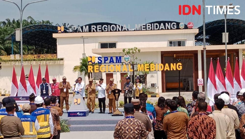 Fungsi Sistem Penyedia Air Minum Rp948 M yang Diresmikan Jokowi