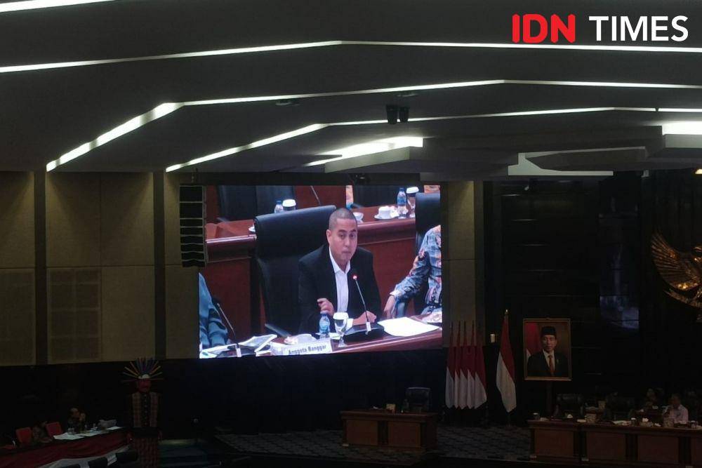 Rapat Banggar DPR DKI Jakarta Jumat (25/8/2023). (IDN Times/Dini Suciatiningrum)