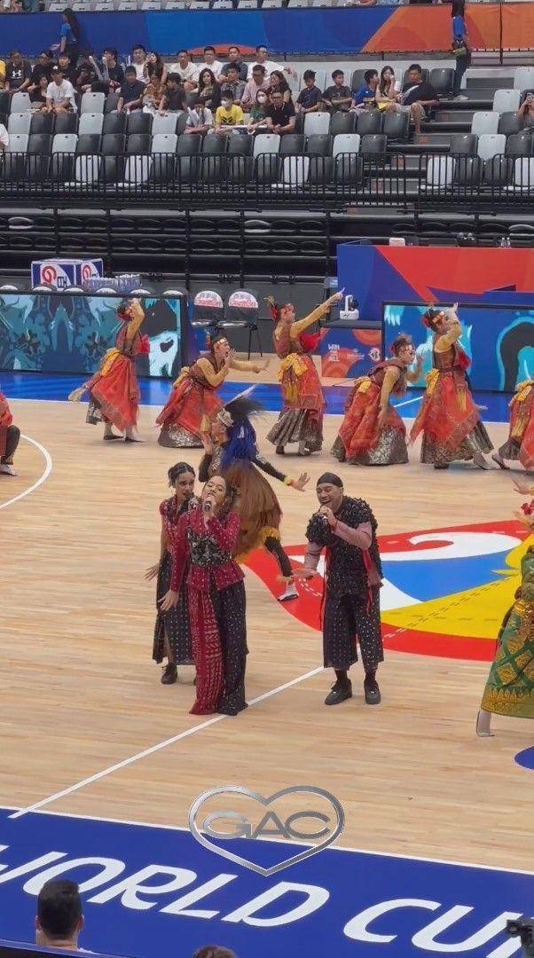 artis tampil opening ceremony Piala Basket 2023 (instagram.com/gac_music)