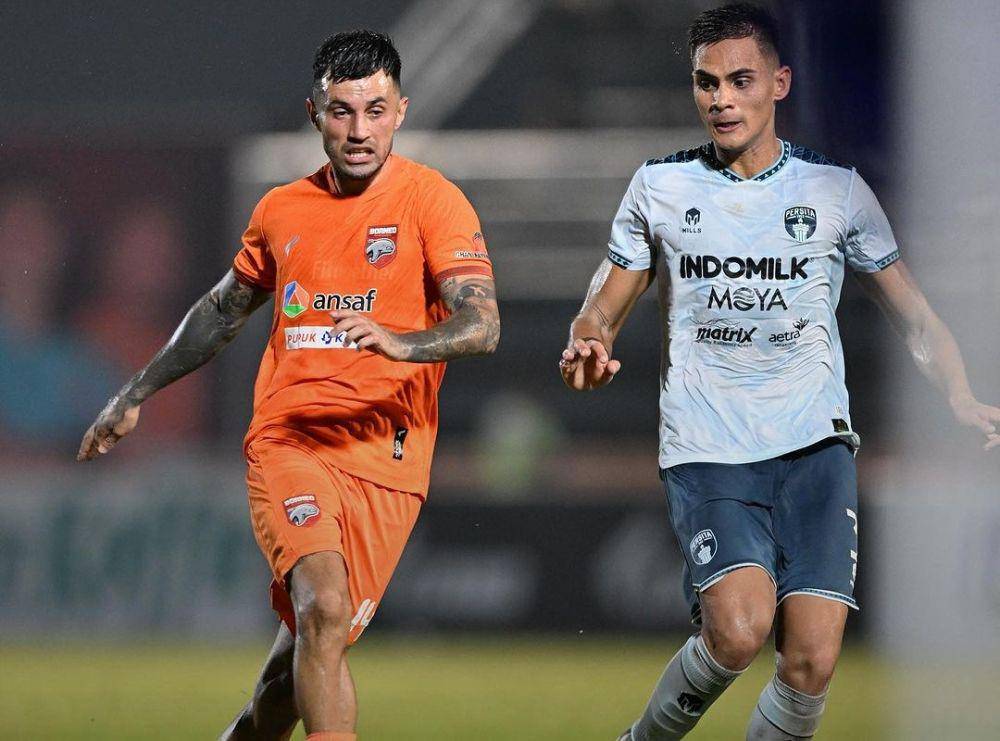 Borneo FC menjamu Persita Tangerang di Stadion Segiri Samarinda, Jumat (25/8/2023). Foto akun Instagram borneofc.id