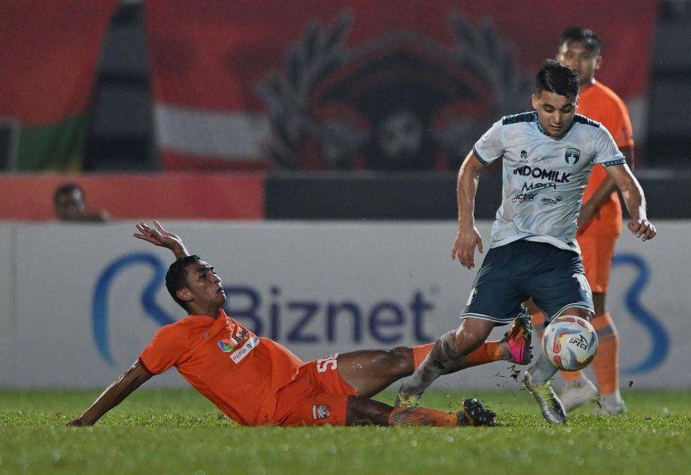 Borneo FC menjamu Persita Tangerang di Stadion Segiri Samarinda, Jumat (25/8/2023). Foto akun Instagram borneofc.id