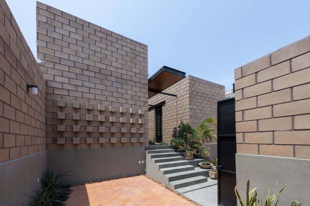 ilustrasi pagar hebel minimalis (archdaily.com)