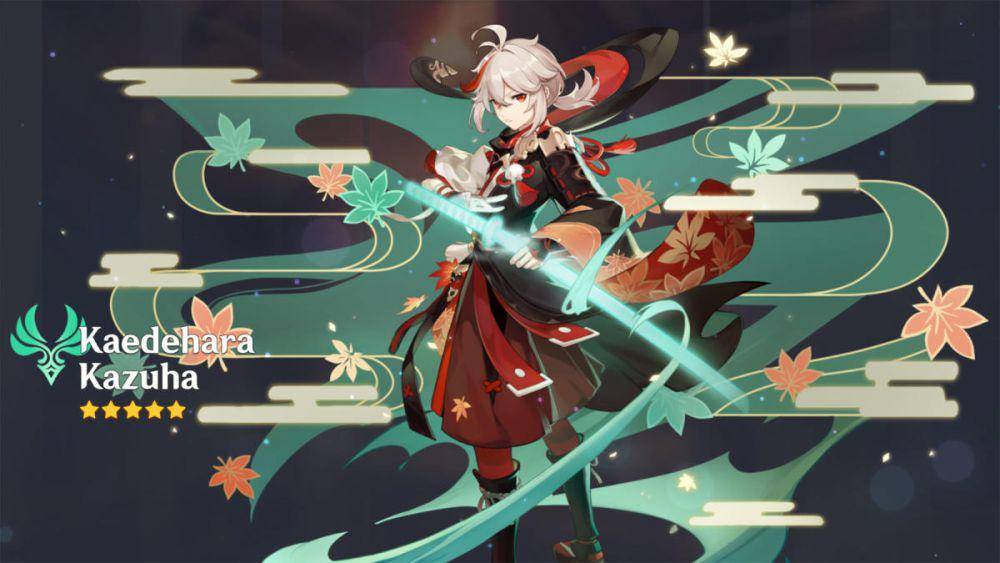 Kaedahara Kazuha (dok. HoYoverse/Genshin Impact)