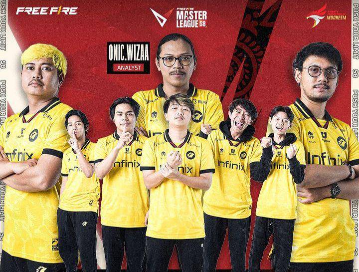 Tim ONIC divisi Free Fire (instagram.com/onic.esports)