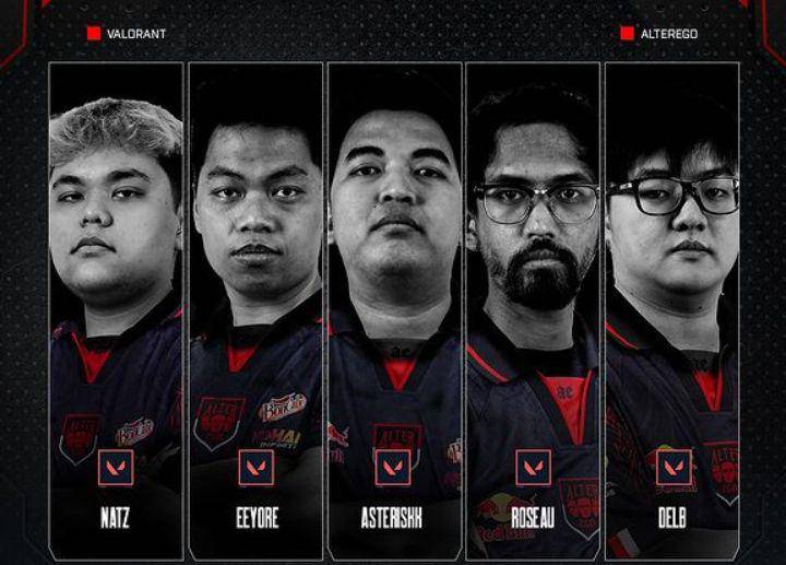 Alter Ego divisi Valorant (instagram.com/alteregoesports)