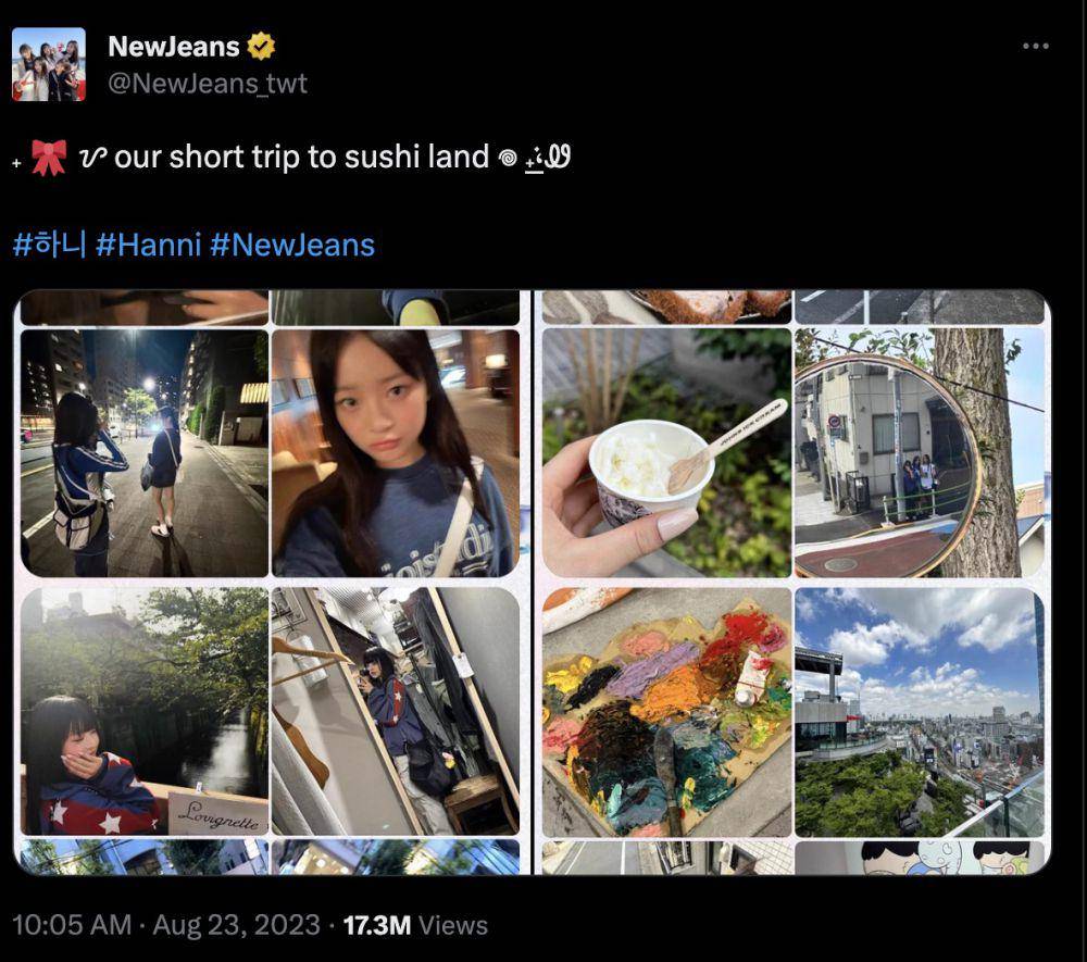 cuitan Hanni NewJeans (twitter.com/newjeans_twt)