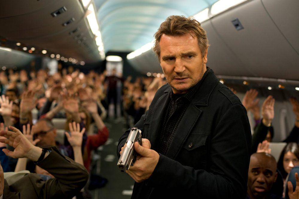 Liam Neeson dalam film Non-Stop (dok. Silver Pictures/Non-Stop)