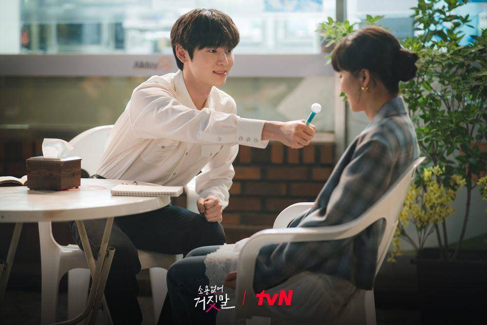 Kim So Hyun dan Hwang Minhyun di drama My Lovely Liar (instagram.com/tvn_drama)