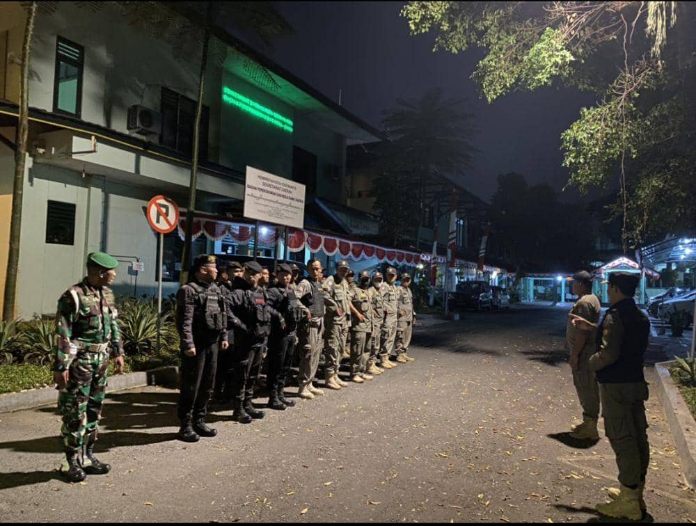 Satpol PP Kota Yogyakarta, TNI, Polri. (Dok. Istimewa)