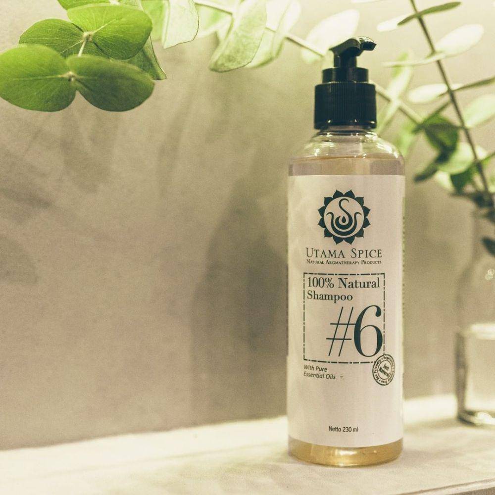 Utama Spice juga mempunyai produk sampo organik yang bisa dicoba (Instagram.com/@utamaspice)