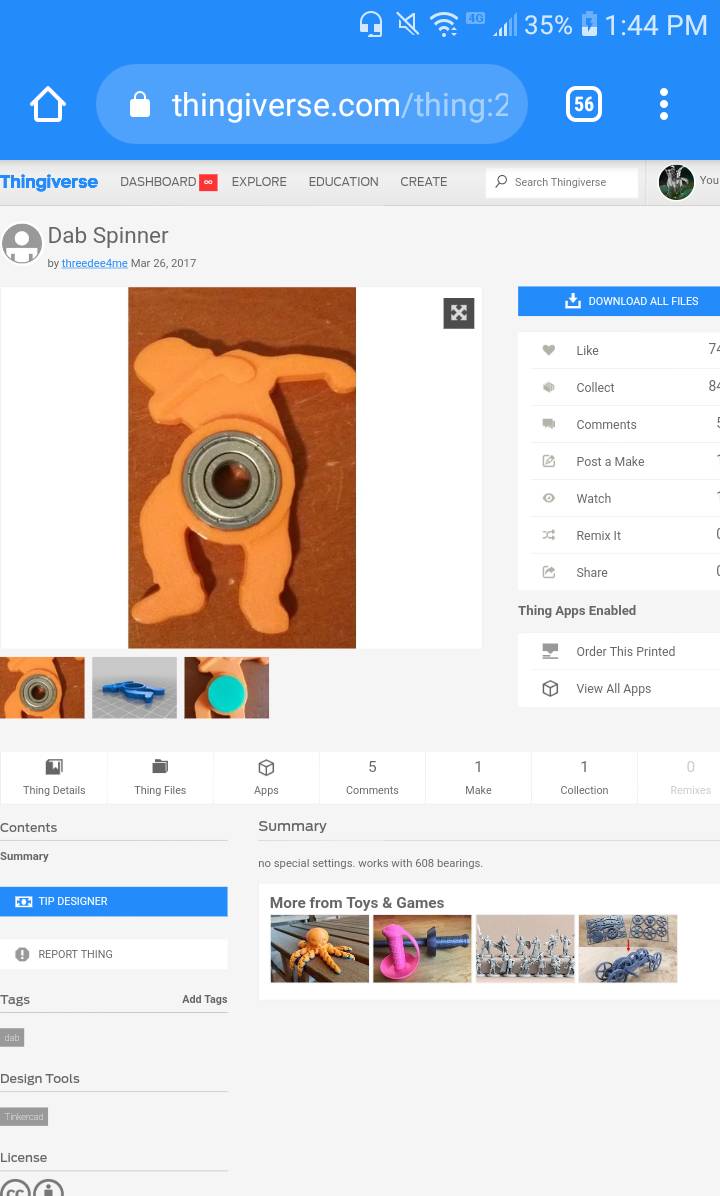 potret fidget spinner desain aneh (reddit.com/user/Folt_Zolt)