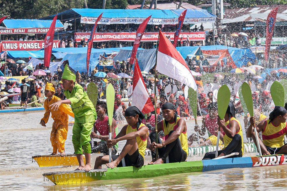 Festival Pacu Jalur Taluk Kuantan 2022 (Dok. Kememparekraf RI)