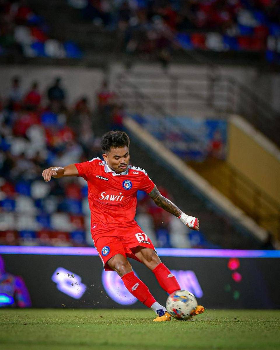 Saddil Ramdani bermain untuk Sabah FC. (Instagram.com/saddilramdanii)