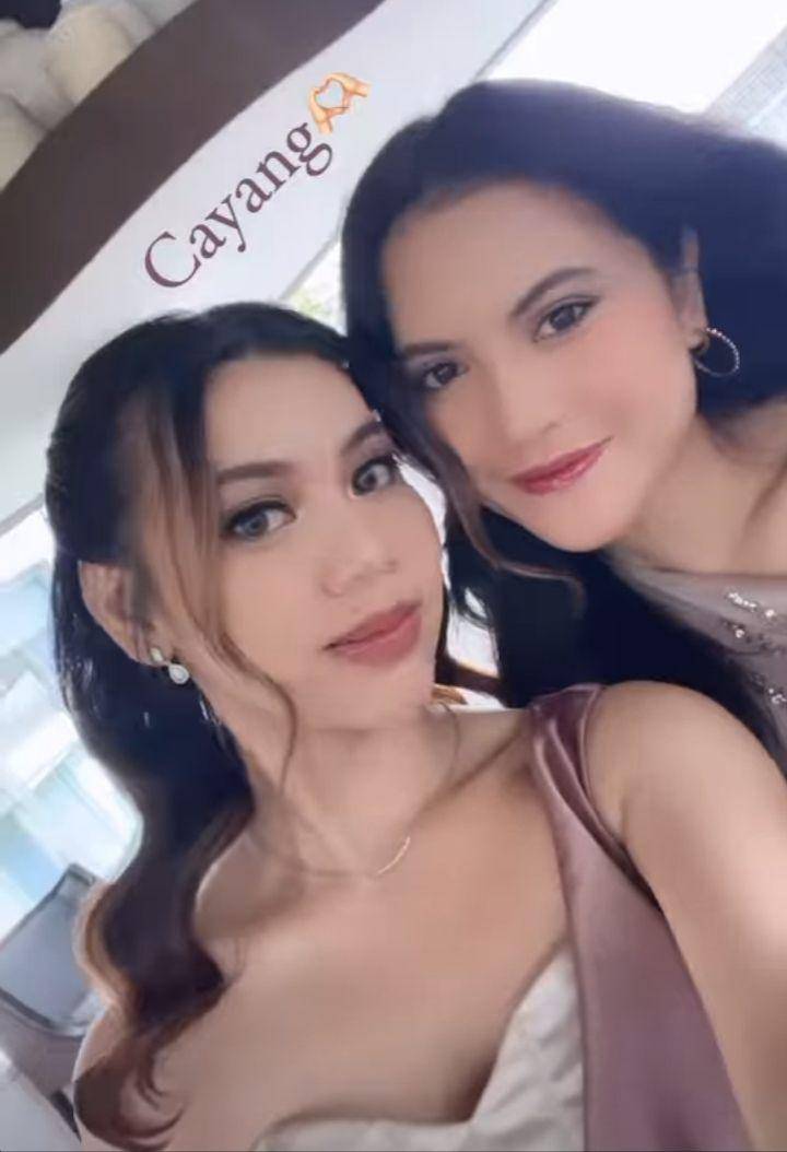 Tamu pernikahan Gritte (Instagram.com/aruanmarsha)