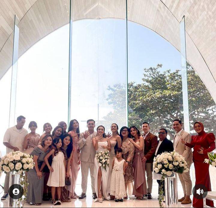 Tamu pernikahan Gritte (Instagram.com/kinaryosihmoney)