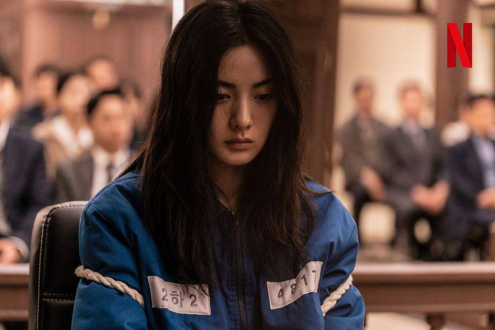 Kim Mo Mi di persidangan (instagram.com/netflixid)