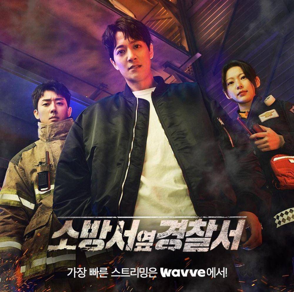 para pemeran drama The First Responders 2 (instagram.com/wavve.official)