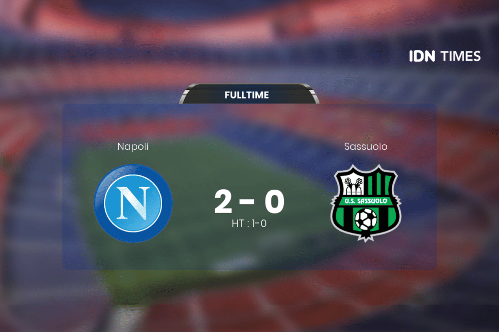 Napoli Curi Poin Penuh Atas Sassuolo