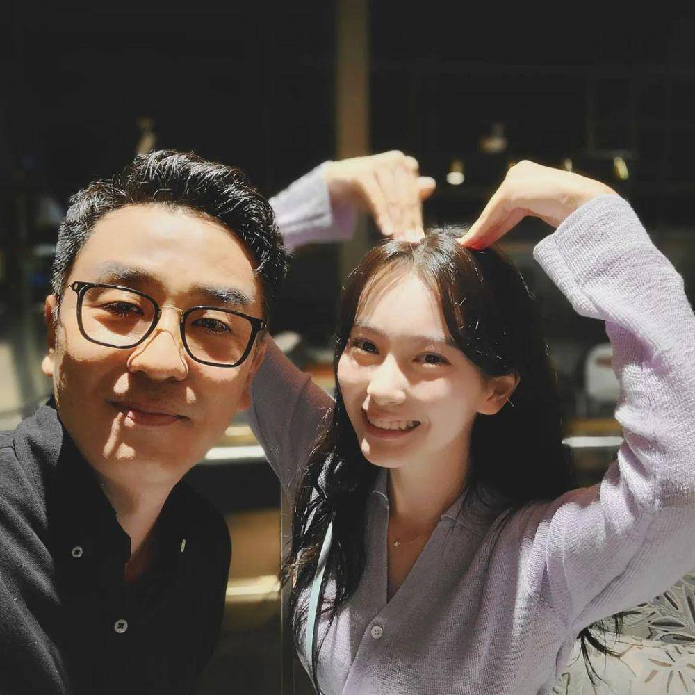 Ryu Seung Ryong dan Gal So Won (instagram.com/sowon.ming)
