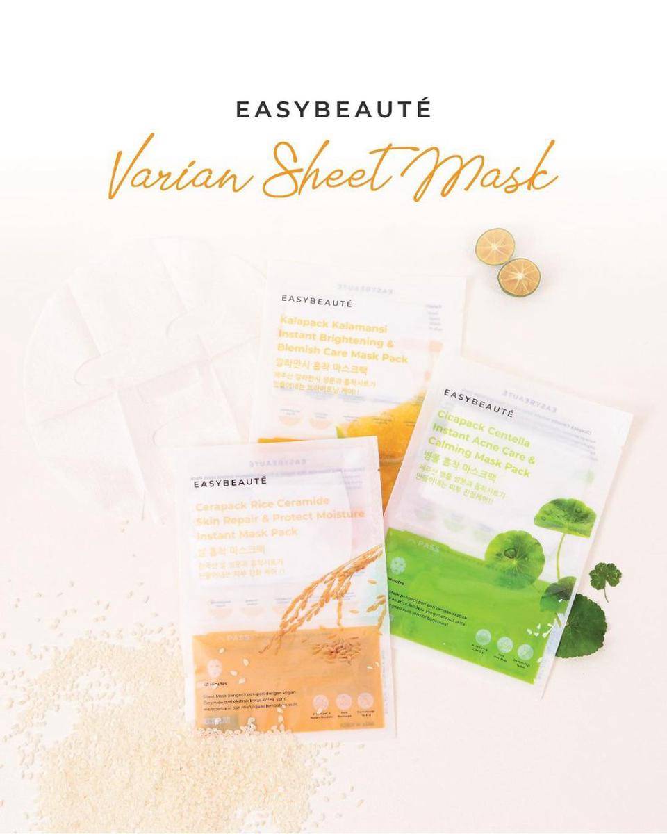 Easybeaute sheet mask(Instagram.com/easybeaute.official)
