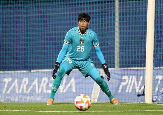 Kiper Timnas Indonesia U-23, Daffa Fasya. (Instagram/@daffa.fasya).