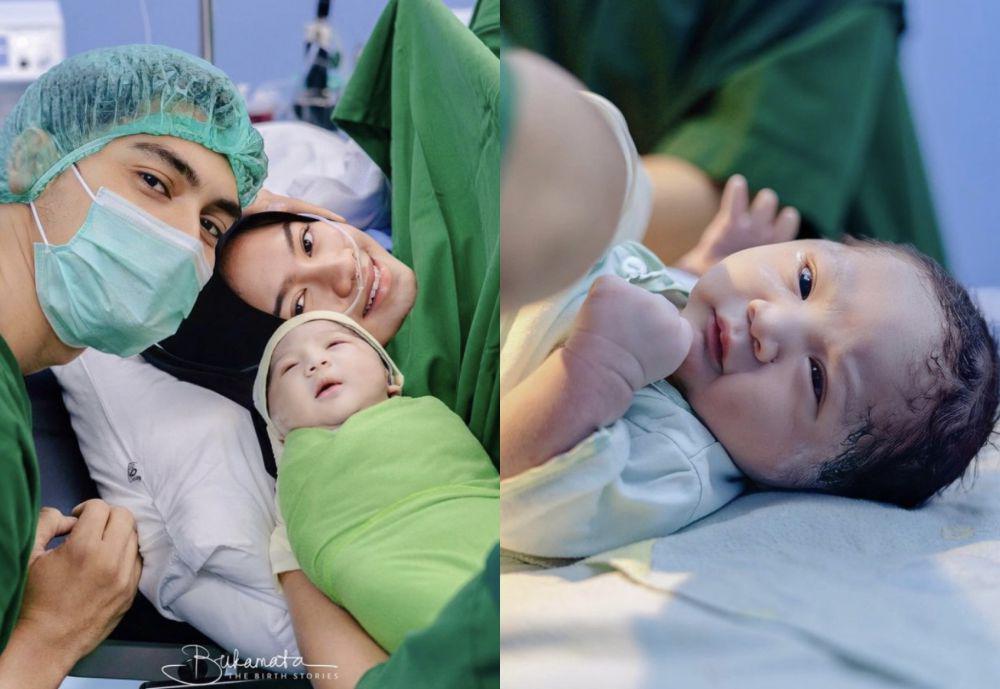 8 Potret Istri Vicky Kalea Melahirkan Anak Pertama, Bayinya Gemoy