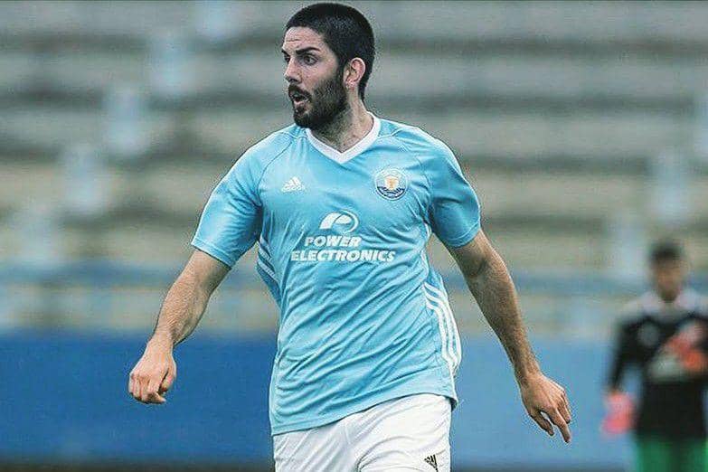 Diego Bardanca saat memperkuat klub Spanyol, UD Ibiza, pada 2017/2018. (instagram.com/dbardanca)
