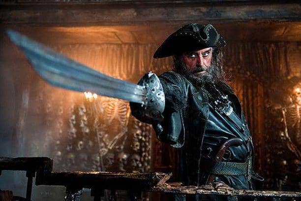 Ian McShane dalam film Pirates of the Caribbean: On Stranger Tides (dok. Walt Disney Pictures/Pirates of the Caribbean: On Stranger Tides)