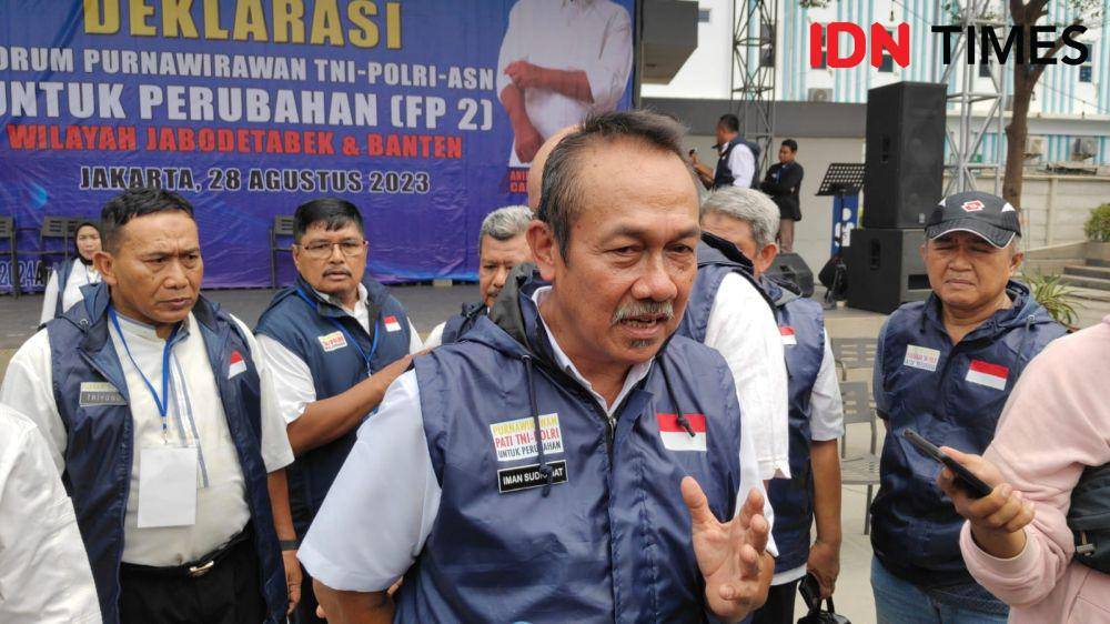 Koordinator FP2 Wilayah Jabodetabek dan Banten, Marsekal Muda TNI Purn, Iman Sudrajat. (IDN Times/Imam Faishal)