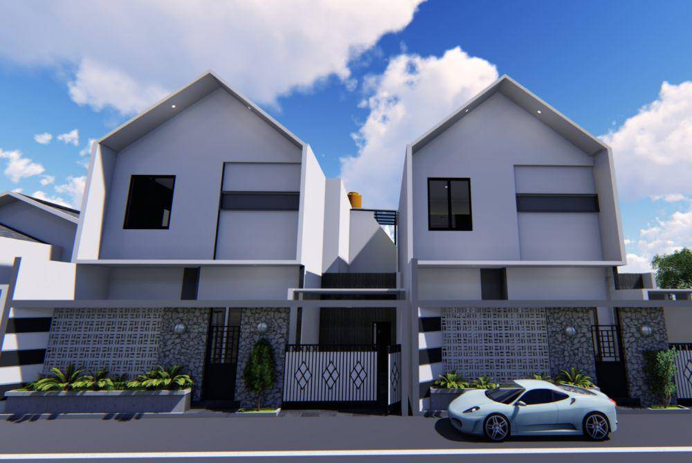 ilustrasi desain facade rumah scandinavian (unsplash.com/Miftahul Huda)