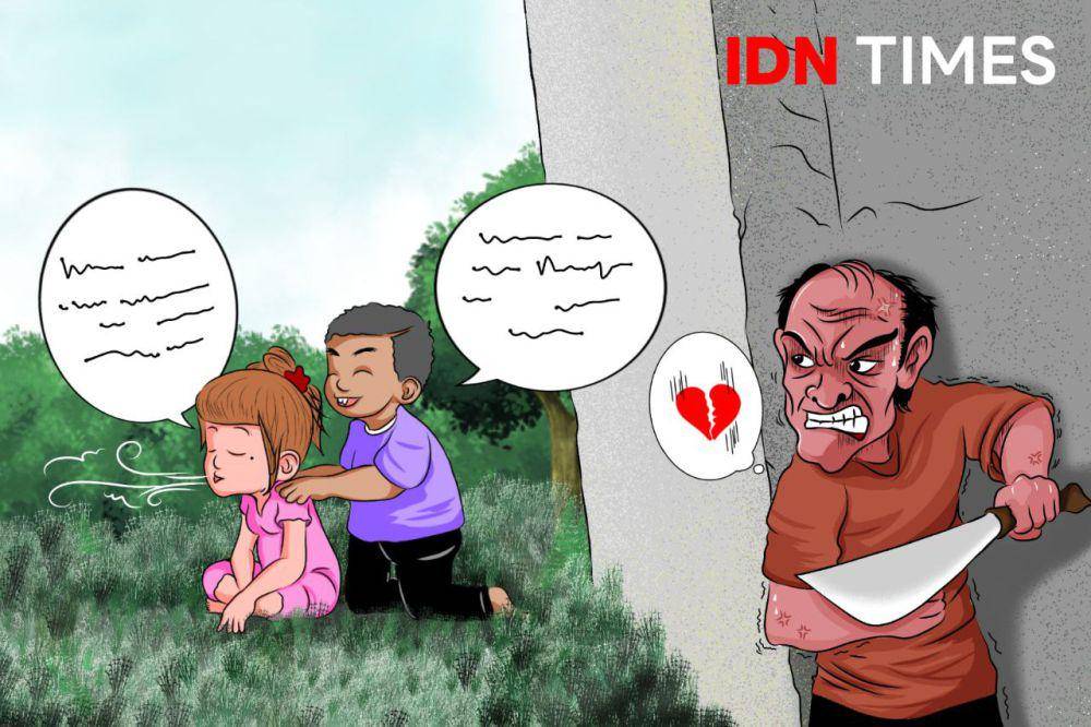 Ilustrasi cemburu. (IDN Times/ Agung Sedana)
