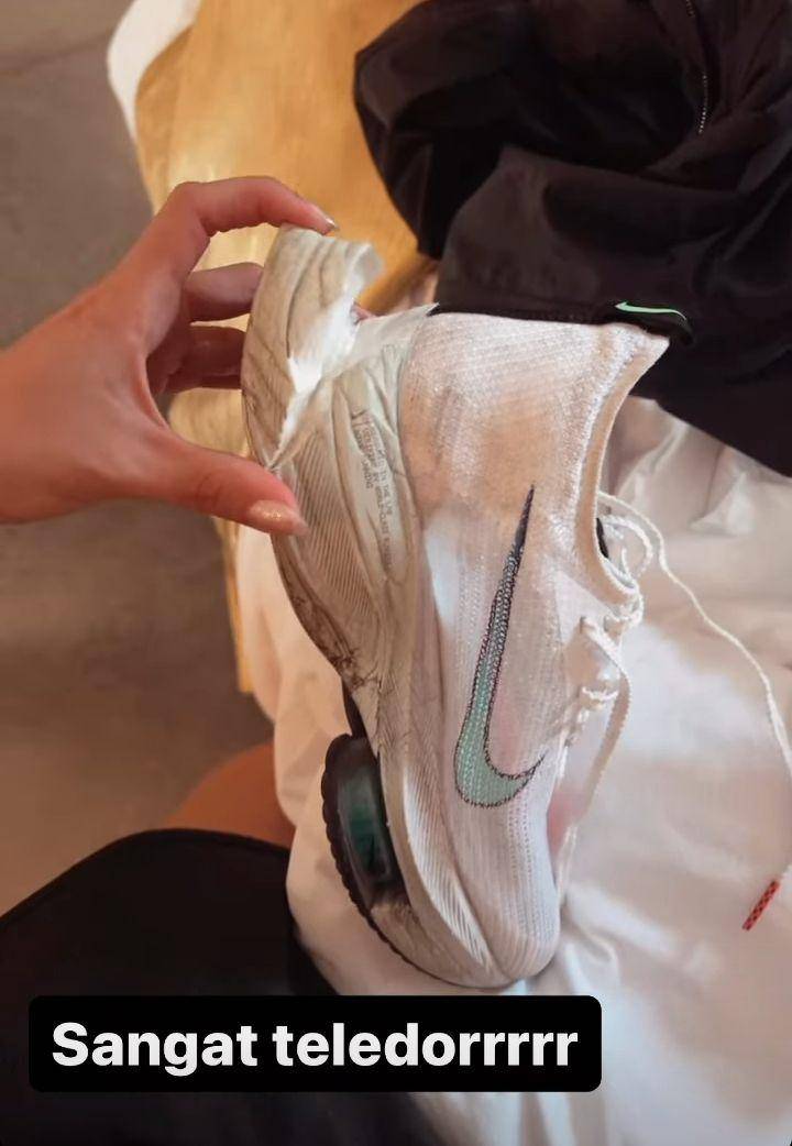 Nia Ramadhani Marathon di Bali (Instagram.com/ramadhaniabakrie)