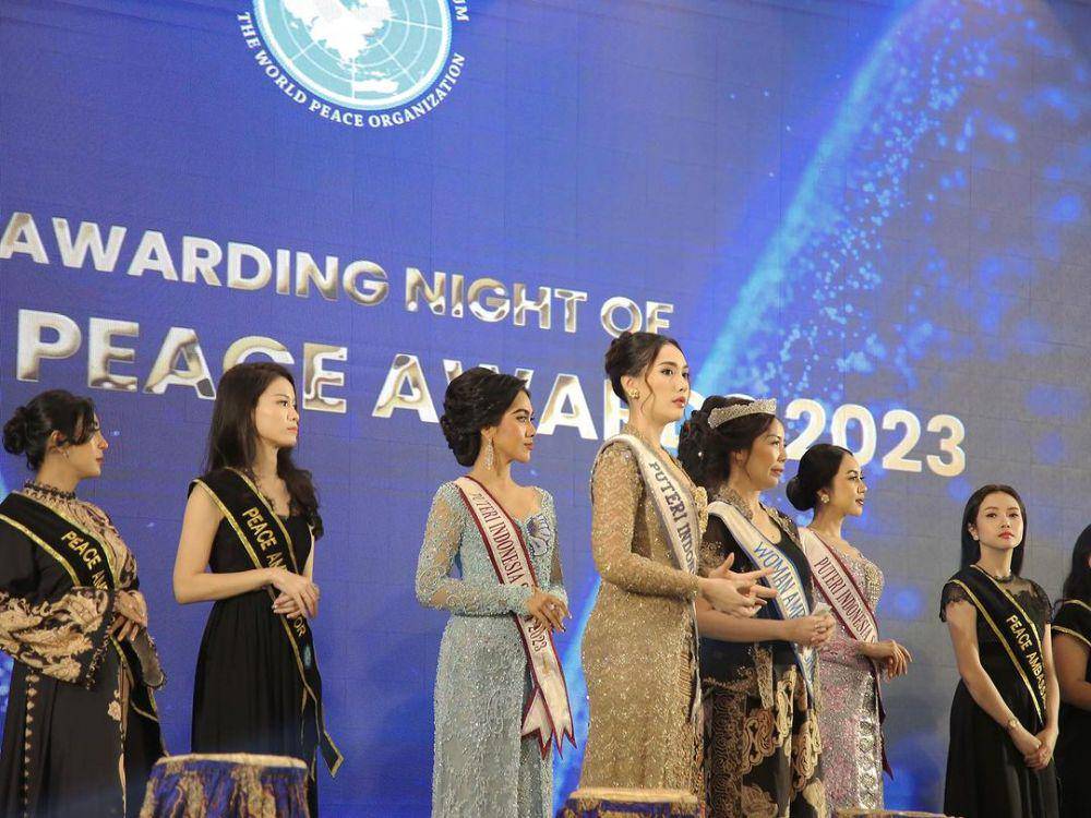 Potret Para Puteri Indonesia di World Peace Award 2023 (Instagram.com/officialputeriindonesia)