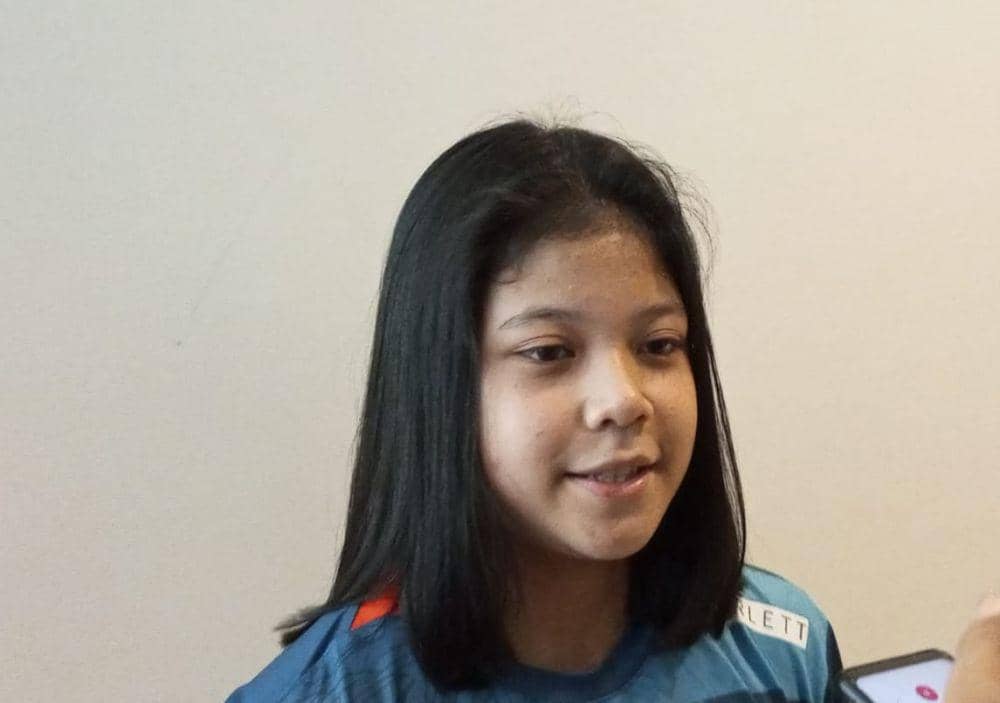Felisha Natanael Pasaribu akan turun di nomor ganda campuran di Xpora Indonesia International Challenge 2023 di GOR PBSI Sumut, Senin (28/8/2023) (Dok.Istimewa)