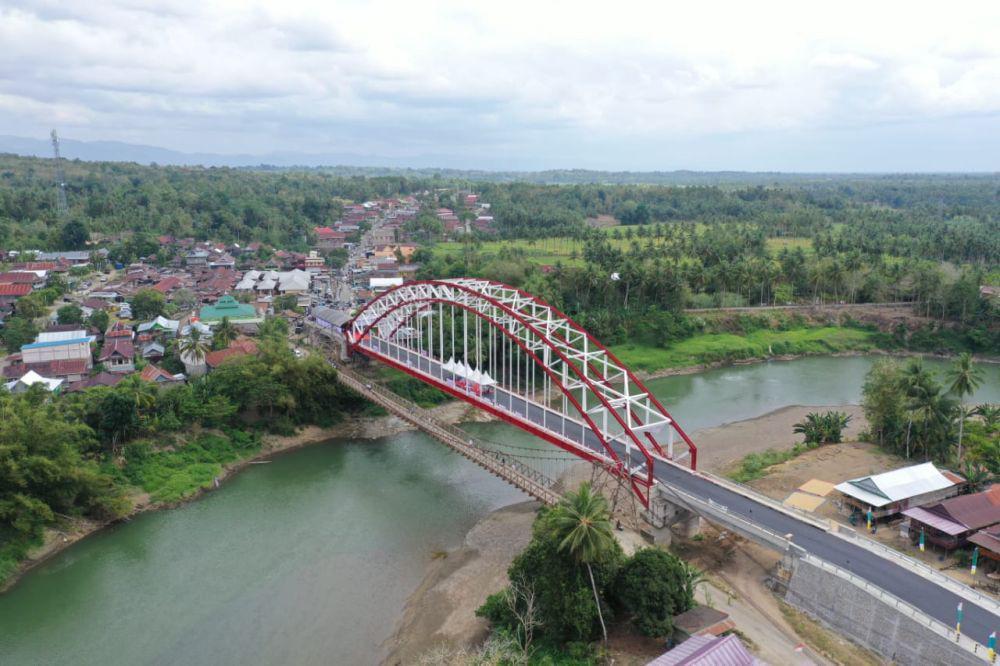 Jembatan di Soppeng Sudah Diresmikan tapi Belum Bisa Difungsikan