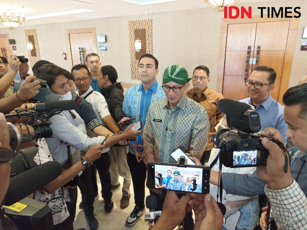 Potensi Duet dengan Ganjar, Sandi: Tunggu Orangtua Sepakat