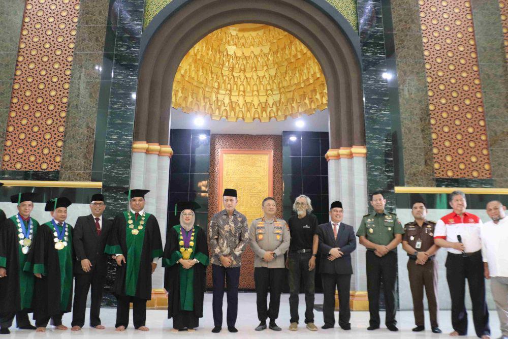PBAK UIN Sumut, Wagub Ijeck Resmikan Masjid Al-Musannif