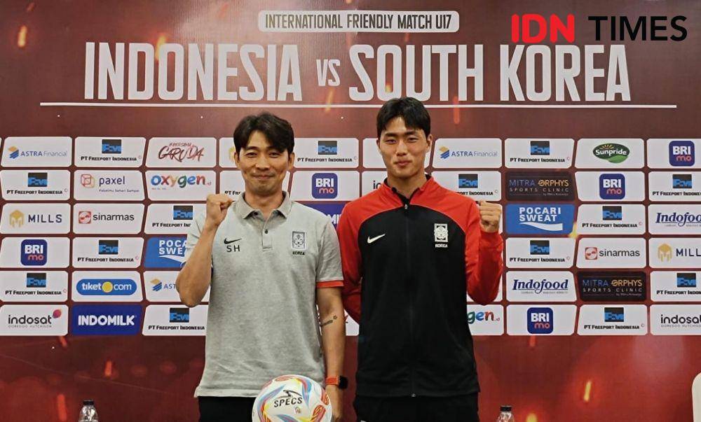 Pelatih Timnas Korea Selatan U-17, Byun Sung Hwan. (IDN Times/Tino).