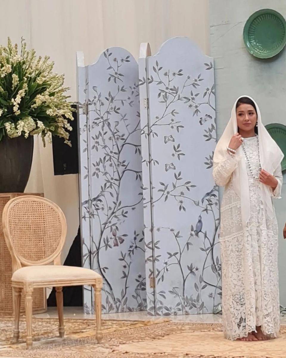 Dekorasi pengajian. (instagram.com/artiariotedjo)