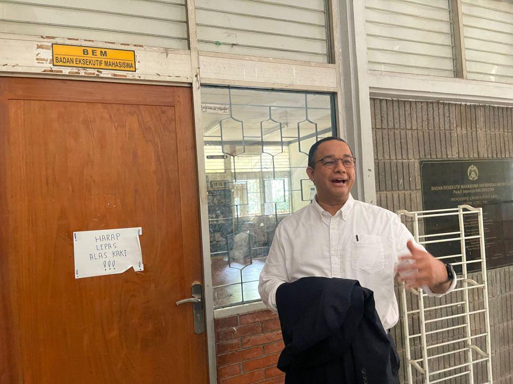 Anies Sambangi Markas BEM UI: Kalau Undangan Sudah Siap, Saya Hadir