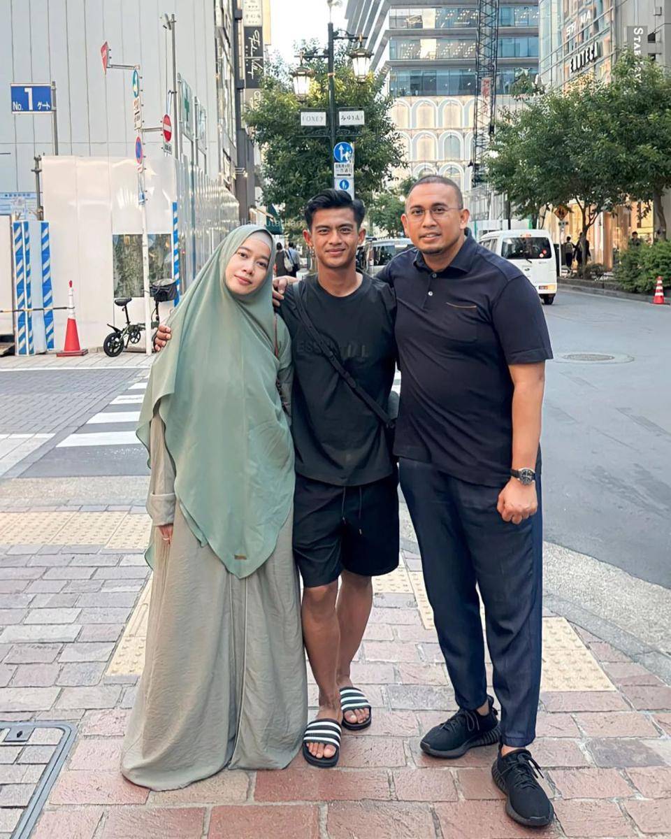 Pratama Arhan dan mertua (instagram.com/andre_rosiade)