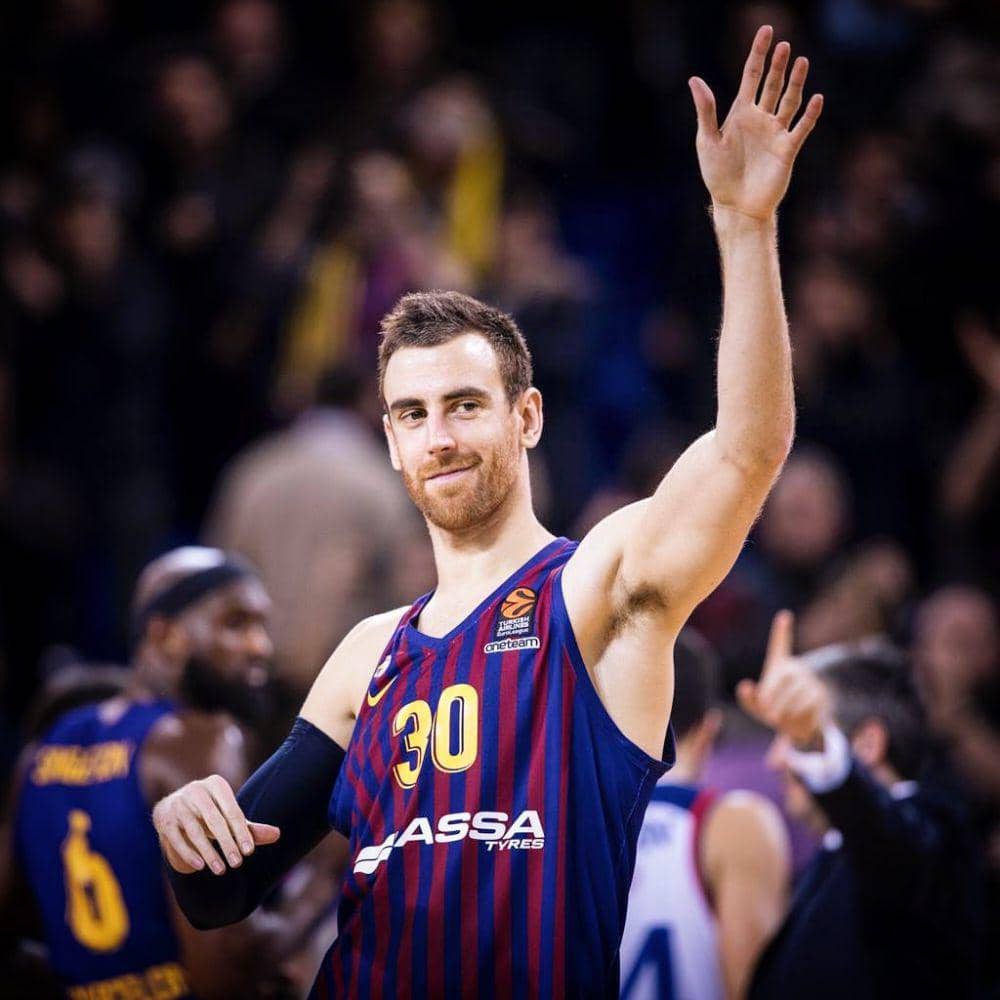Victor Claver dengan saat berseragam Barcelona. (instagram.com/victorclaver)
