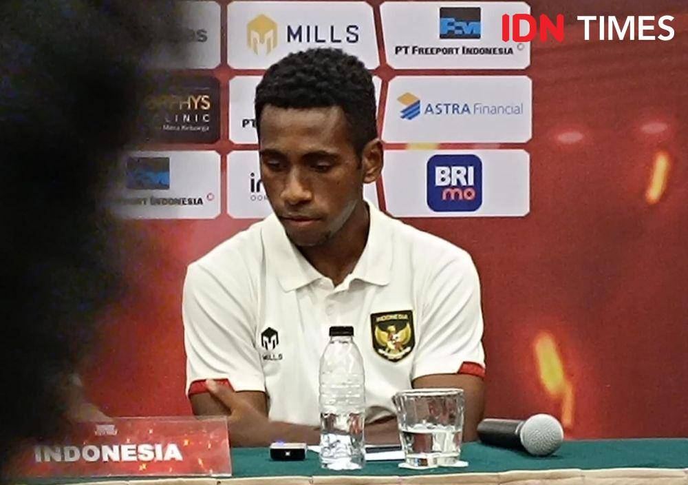 Kapten Timnas U-17, Iqbal Gwijangge. (IDN Times/Tino).