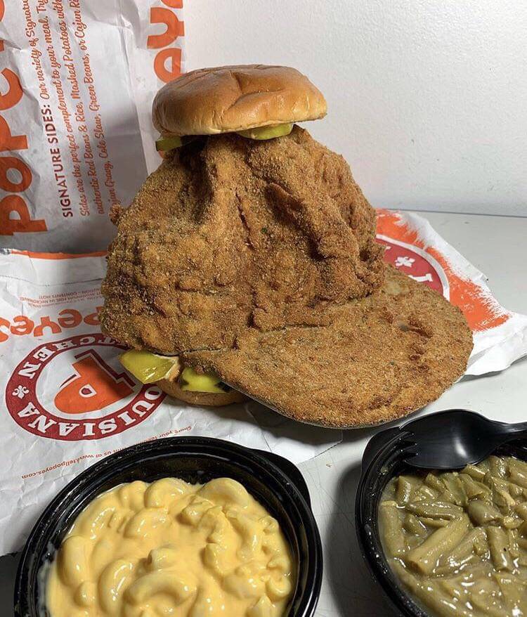 potret hidangan ayam goreng mencolok mata (reddit.com/user/Clackpot)