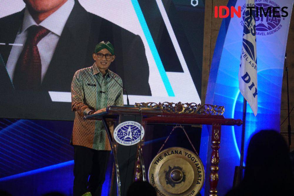 Menteri Pariwisata dan Ekonomi Kreatif (Menparekraf), Sandiaga Uno. (IDN Times/Herlambang Jati Kusumo)