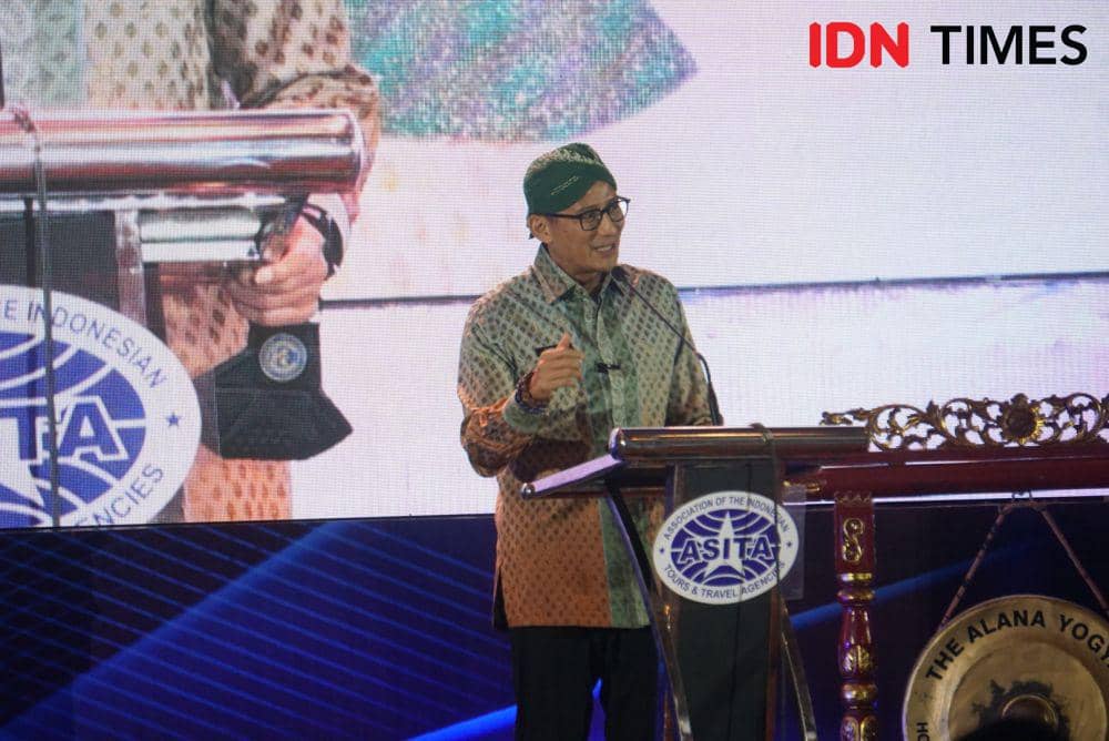 Menteri Pariwisata dan Ekonomi Kreatif (Menparekraf), Sandiaga Uno. (IDN Times/Herlambang Jati Kusumo)