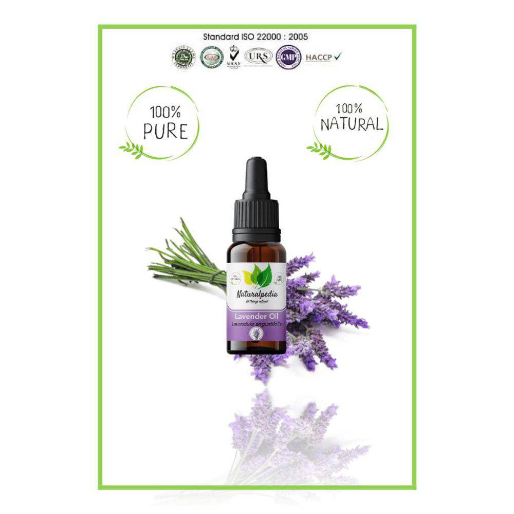 Naturalpedia Pure Lavender Essential Oil (shopee.co.id/Naturalpediashop)