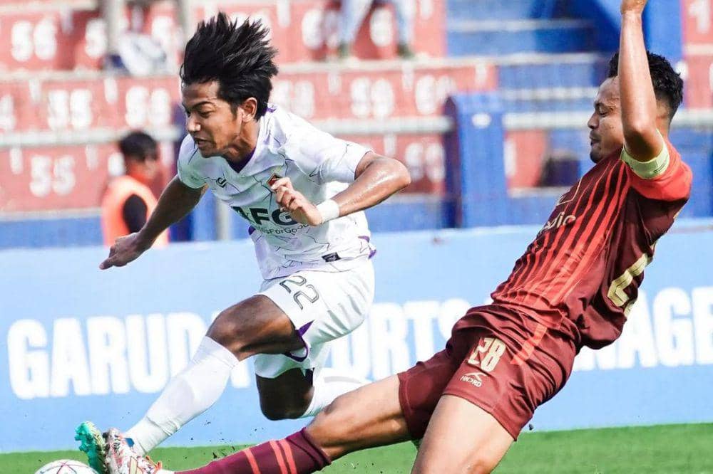 Persik Kediri saat menghadapi RANS Nusantara di Liga 1 2022/2023. (instagram.com/persikfcofficial)