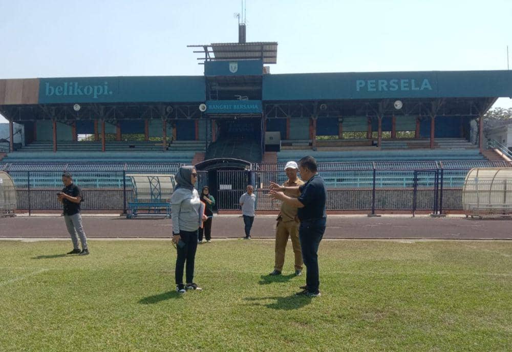 Jelang Liga 2, PT LIB Cek Stadion Surajaya Lamongan